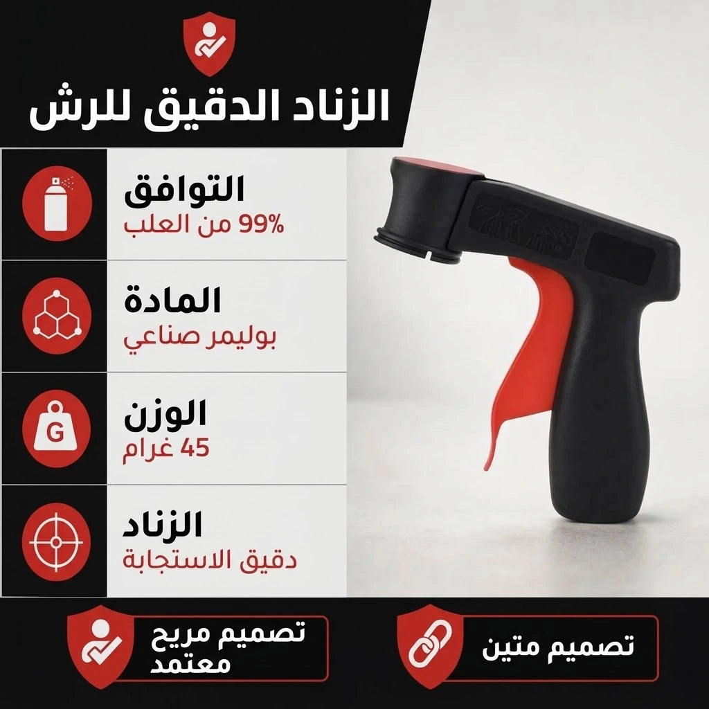 مقبض بخاخات الطلاء